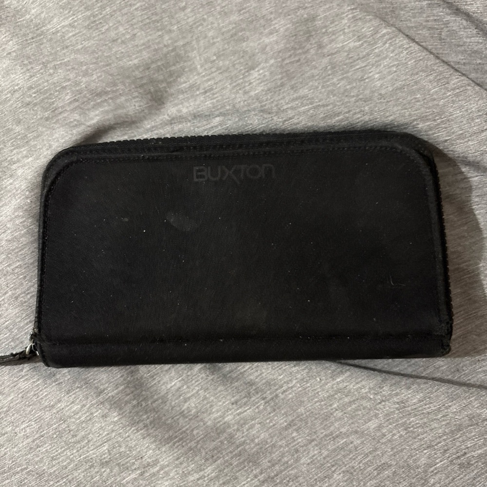 Buxton Black Wallet